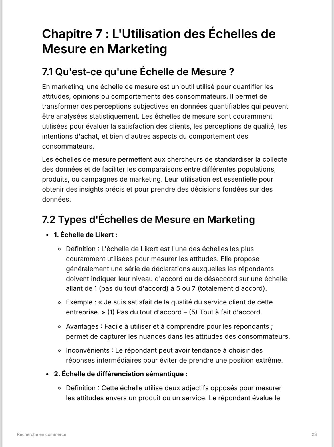 Recherche en commerce - Midi Apprentissage